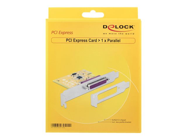 DELOCK PCI Express Karte zu 1 x Parallel