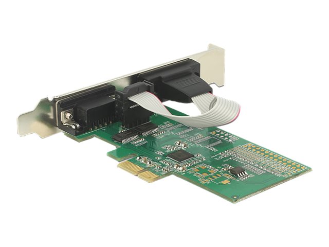 DELOCK PCI Express Karte > 2 x Seriell