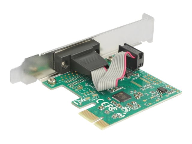 DELOCK PCI Express 1x Seriell + Low profile