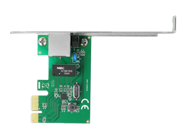 DELOCK Gigabit LAN 1x RJ45 +Low Profile Delock