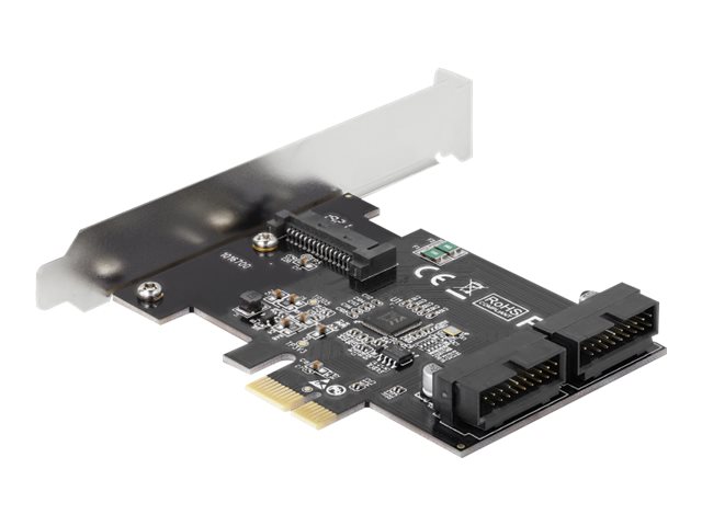 DELOCK PCI Express Karte zu 2x intern USB 3.0 Pfostenstecker