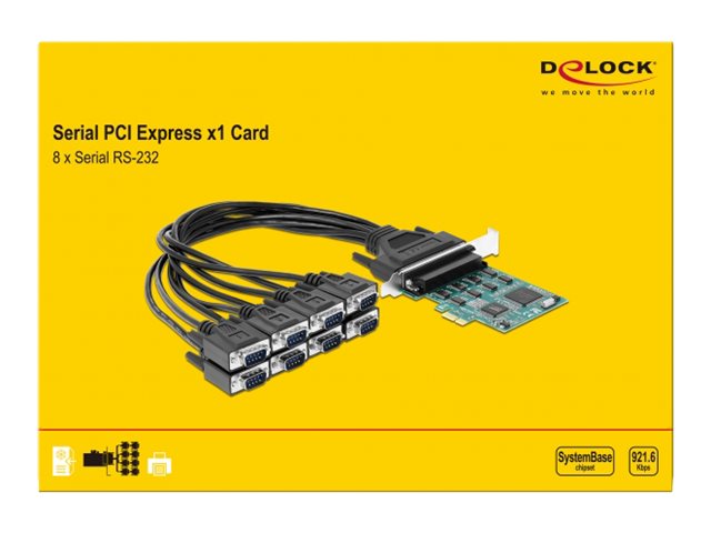 DeLOCK 90411 interface cards/adapter