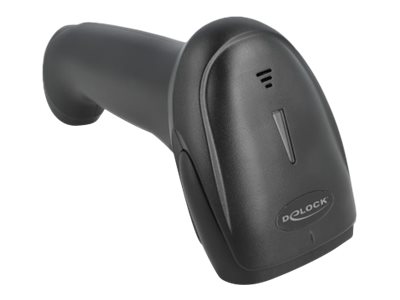 DELOCK Barcode Scanner 1D + 2D für 2,4 GHz, Bluetooth o. USB