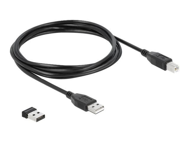 DELOCK Barcode Scanner 1D + 2D für 2,4 GHz, Bluetooth o. USB