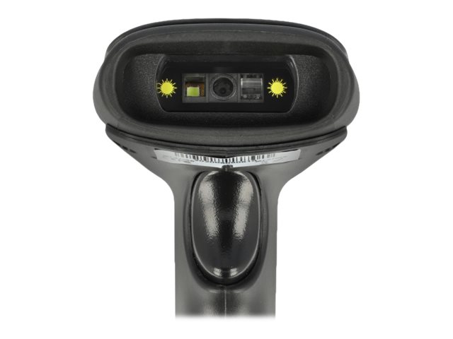 DELOCK Barcode Scanner 1D + 2D für 2,4 GHz, Bluetooth o. USB