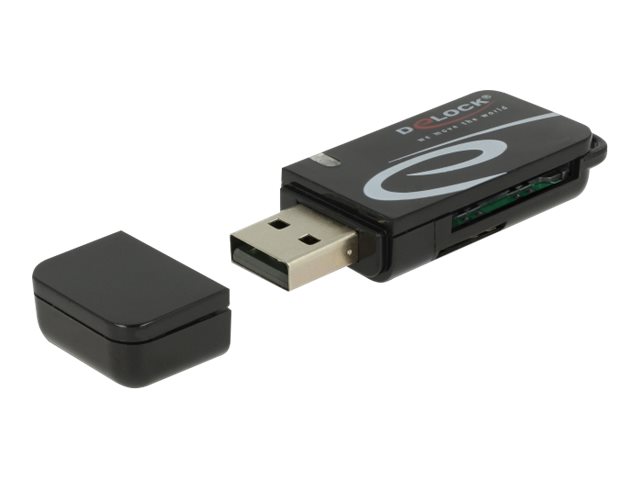 DELOCK Mini USB 2.0 Card Reader mit SD