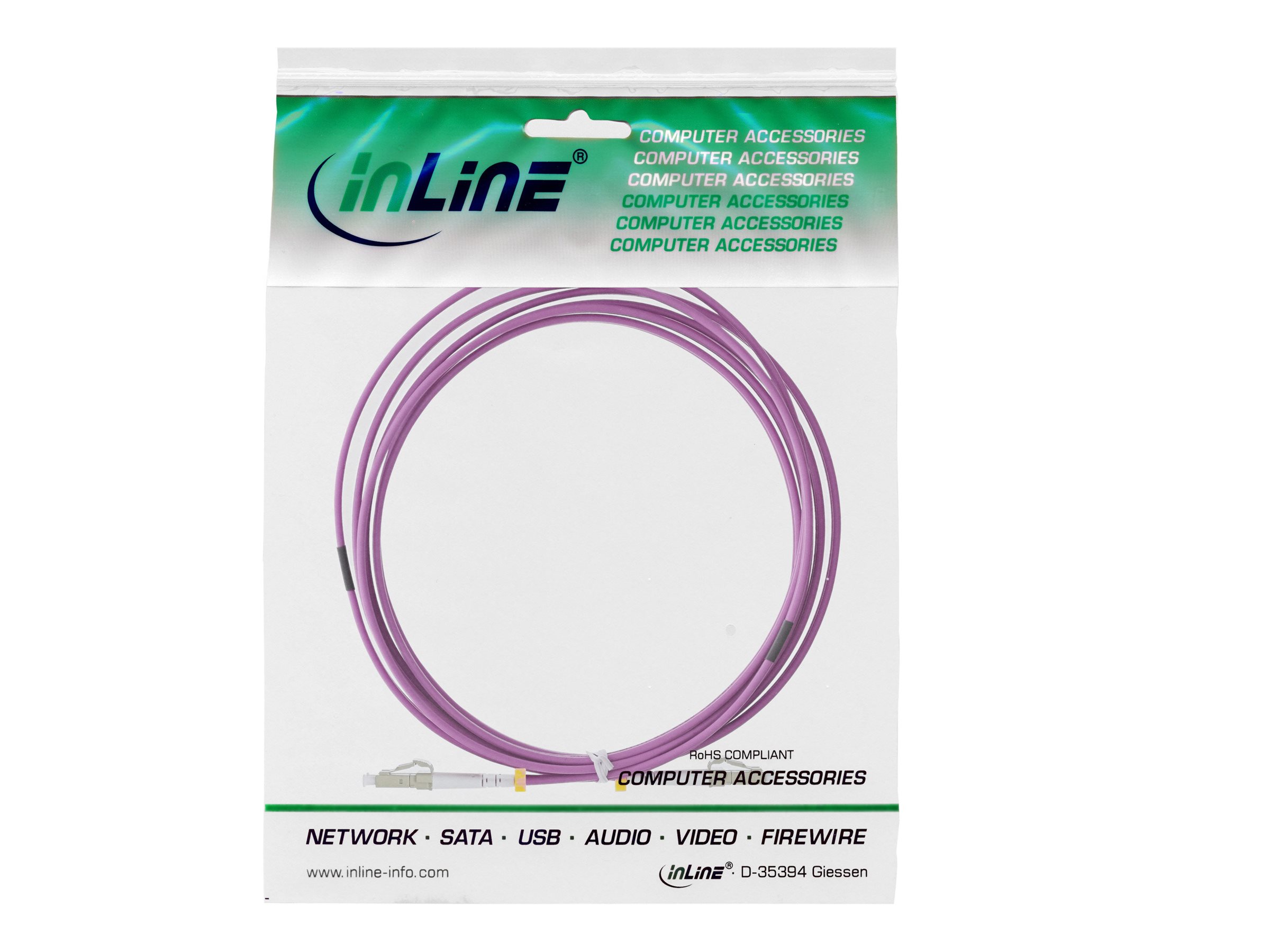 INLINE LWL Dx LC/LC 50/125um OM4 7.5m