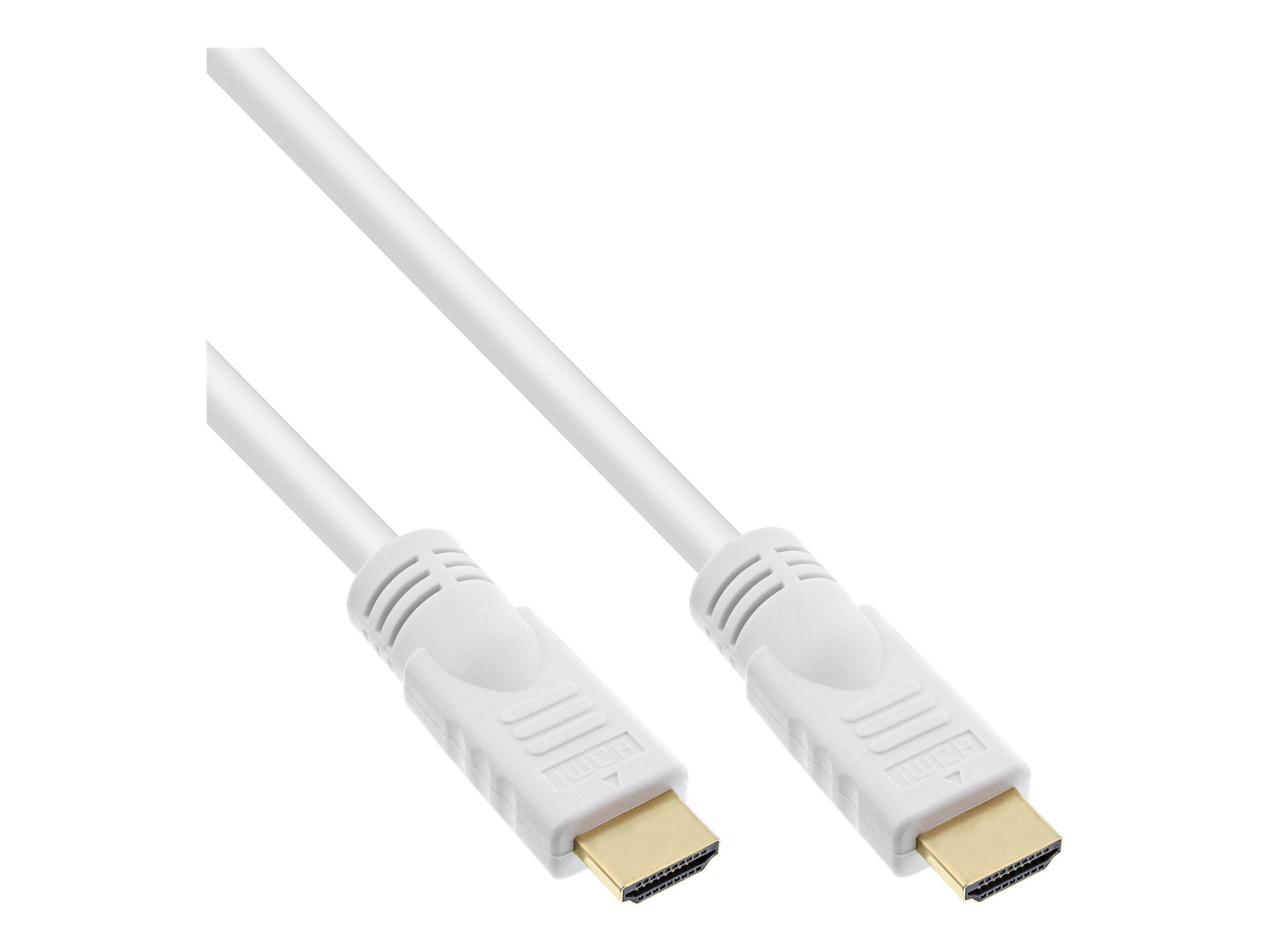 INLINE HDMI HighSpeed Kabel PREM 10m wei