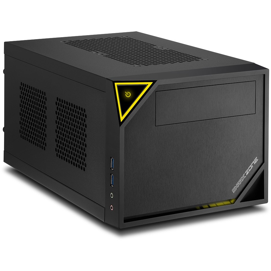 Sharkoon Gehäuse Shark Zone  C10    Mini-ITX1xMetall schwarz