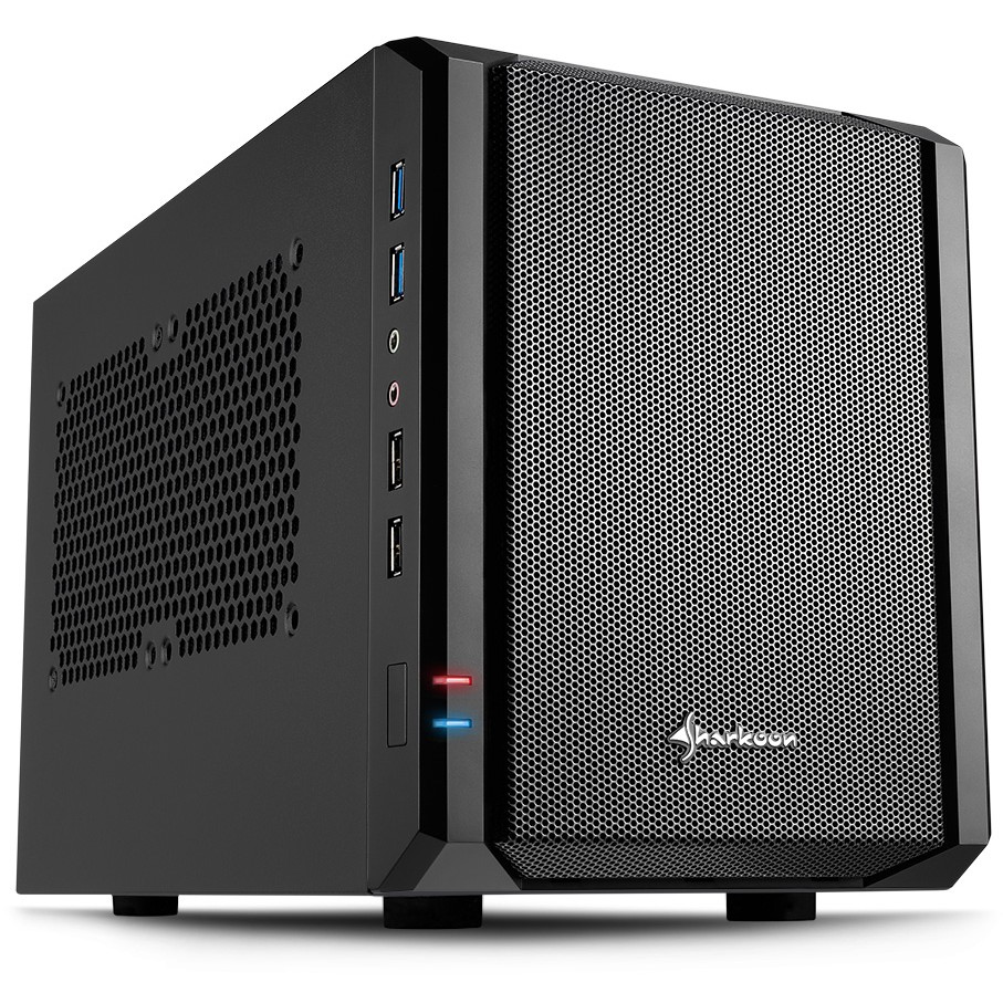 Sharkoon Gehäuse QB    One          Mini-ITX1xMetall schwarz