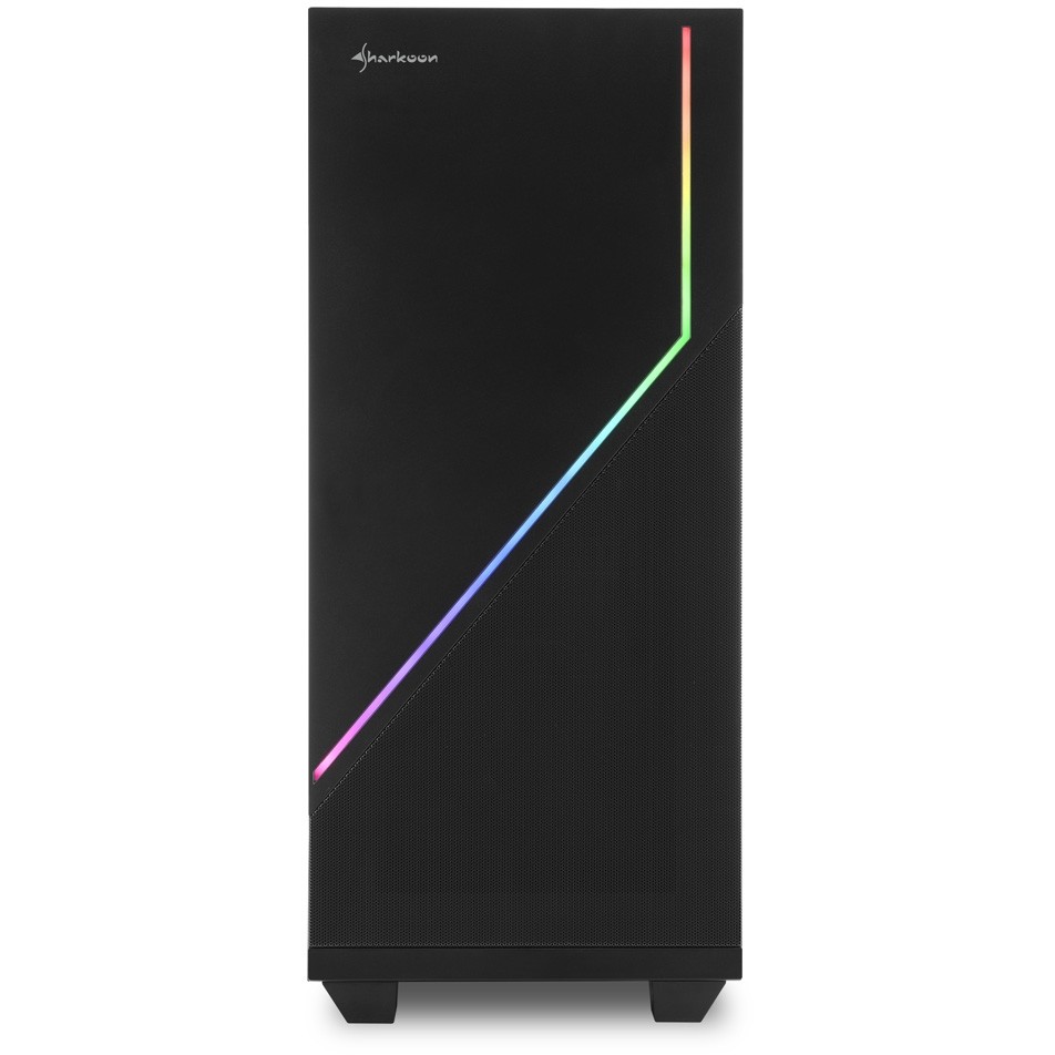 Sharkoon Gehäuse RGB   FLOW         ATX       1xGlas schwarz