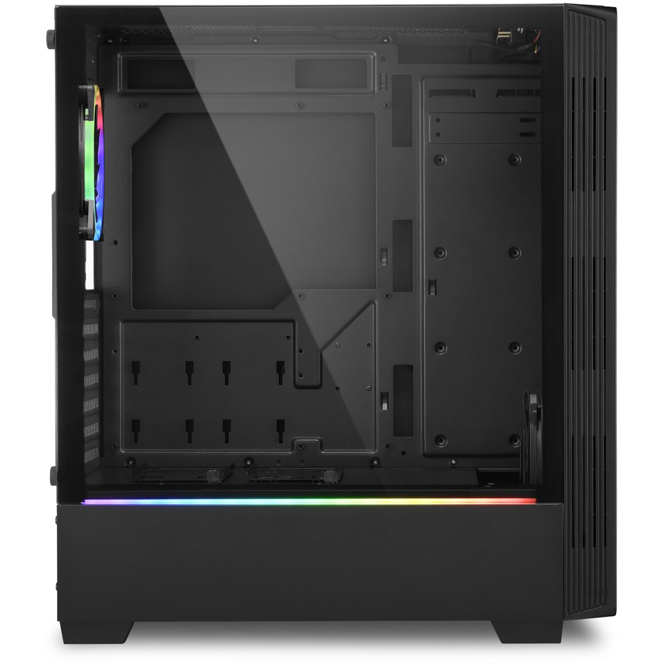 Sharkoon Gehäuse RGB   LIT   200    ATX       1xGlas schwarz