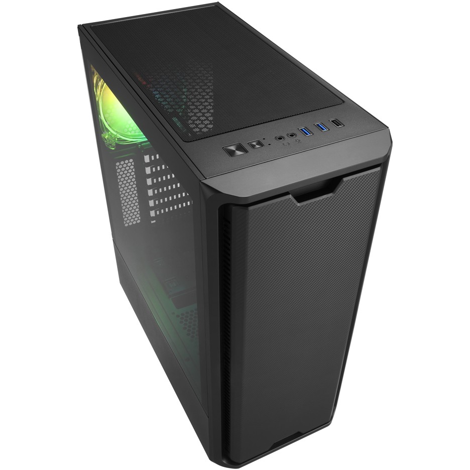 Sharkoon Gehäuse SK3         RGB    ATX       1xGlas schwarz