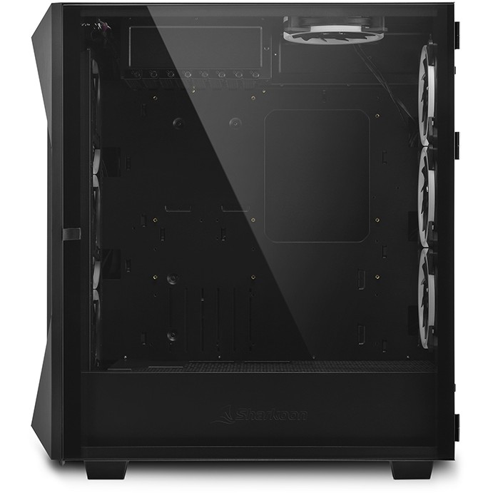 Sharkoon Gehäuse REV300             ATX/E-ATX 2xGlas schwarz