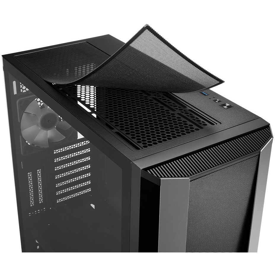 Sharkoon Gehäuse TG7M        RGB    ATX       1xGlas schwarz