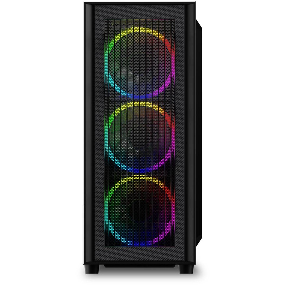 Sharkoon Gehäuse RGB        Wave    ATX       1xGlas schwarz