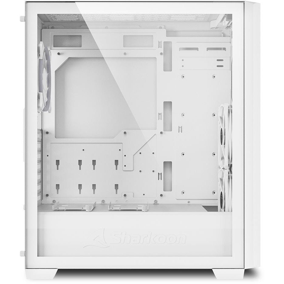Sharkoon Gehäuse VS9         RGB    ATX       1xGlas weiß