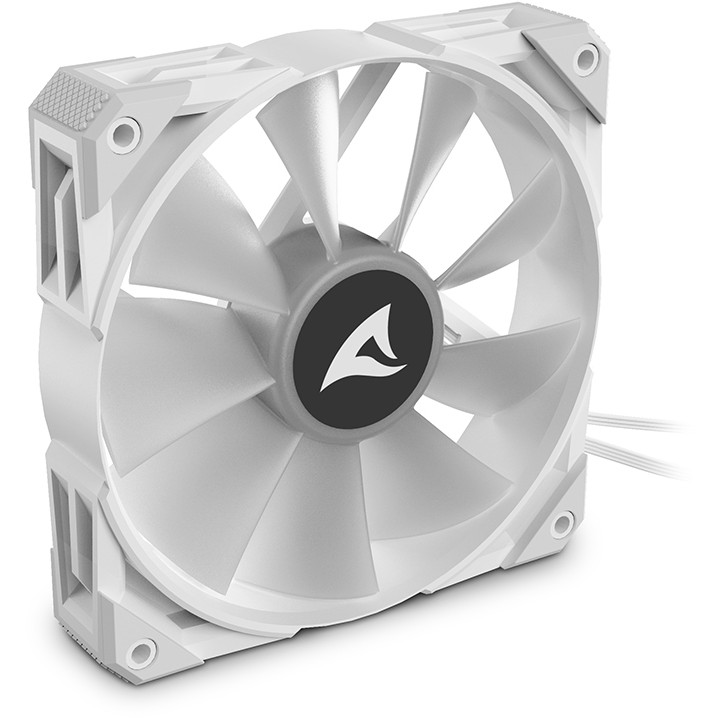 Sharkoon Lüfter  120*120*25 Rebel F50       PWM ARGB weiß