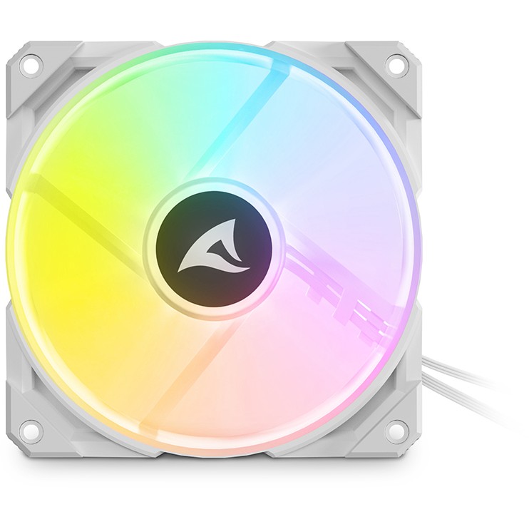 Sharkoon Lüfter  120*120*25 Rebel F50       PWM ARGB weiß