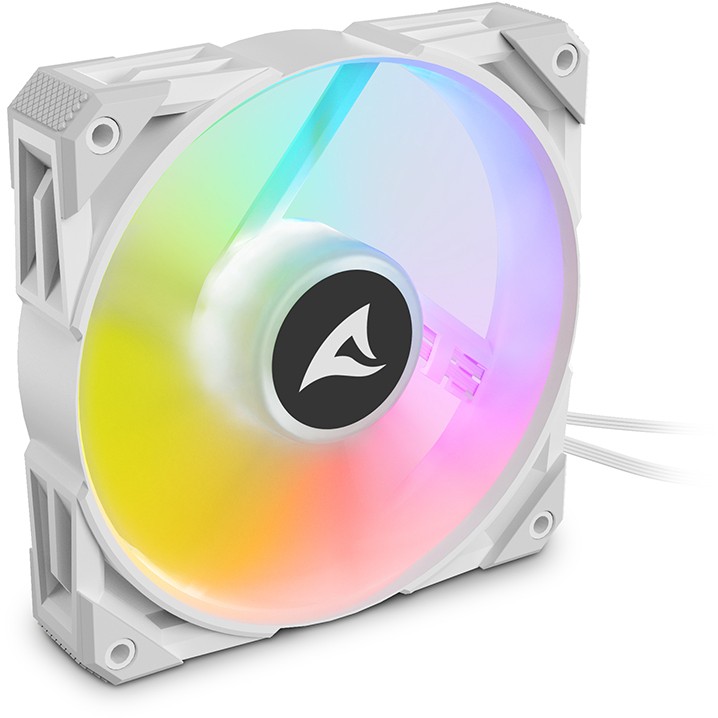 Sharkoon Lüfter  120*120*25 Rebel F50       PWM ARGB weiß