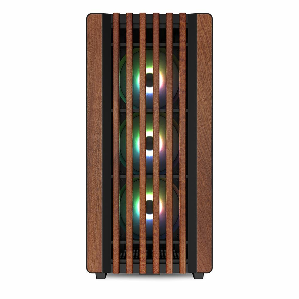 Sharkoon Gehäuse Rebel C70M  RGB    ATX       1xMetall holz