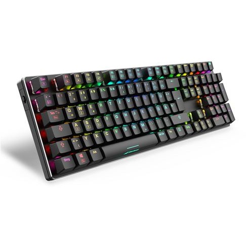 Sharkoon Gaming Tastatur Skiller SGK36W  schwarz          DE