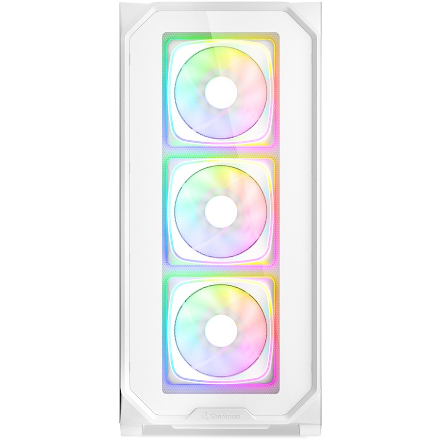 Sharkoon Gehäuse AK5G RGB           ATX       1xGlas   weiß