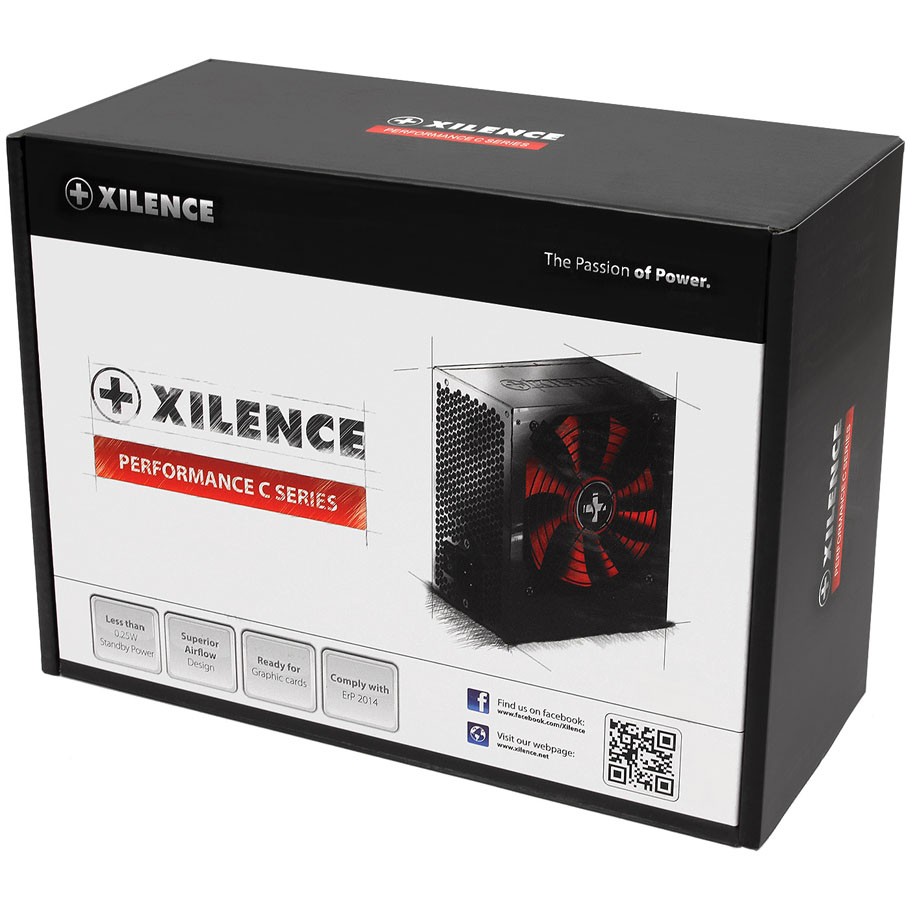 Xilence XP600R6 PC Netzteil, 600W Peak Power, ATX