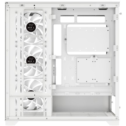 XILENCE Xilent Gleam X818.W.ARGB Gaming ATX PC Case white, RGB ATX Midi Tower