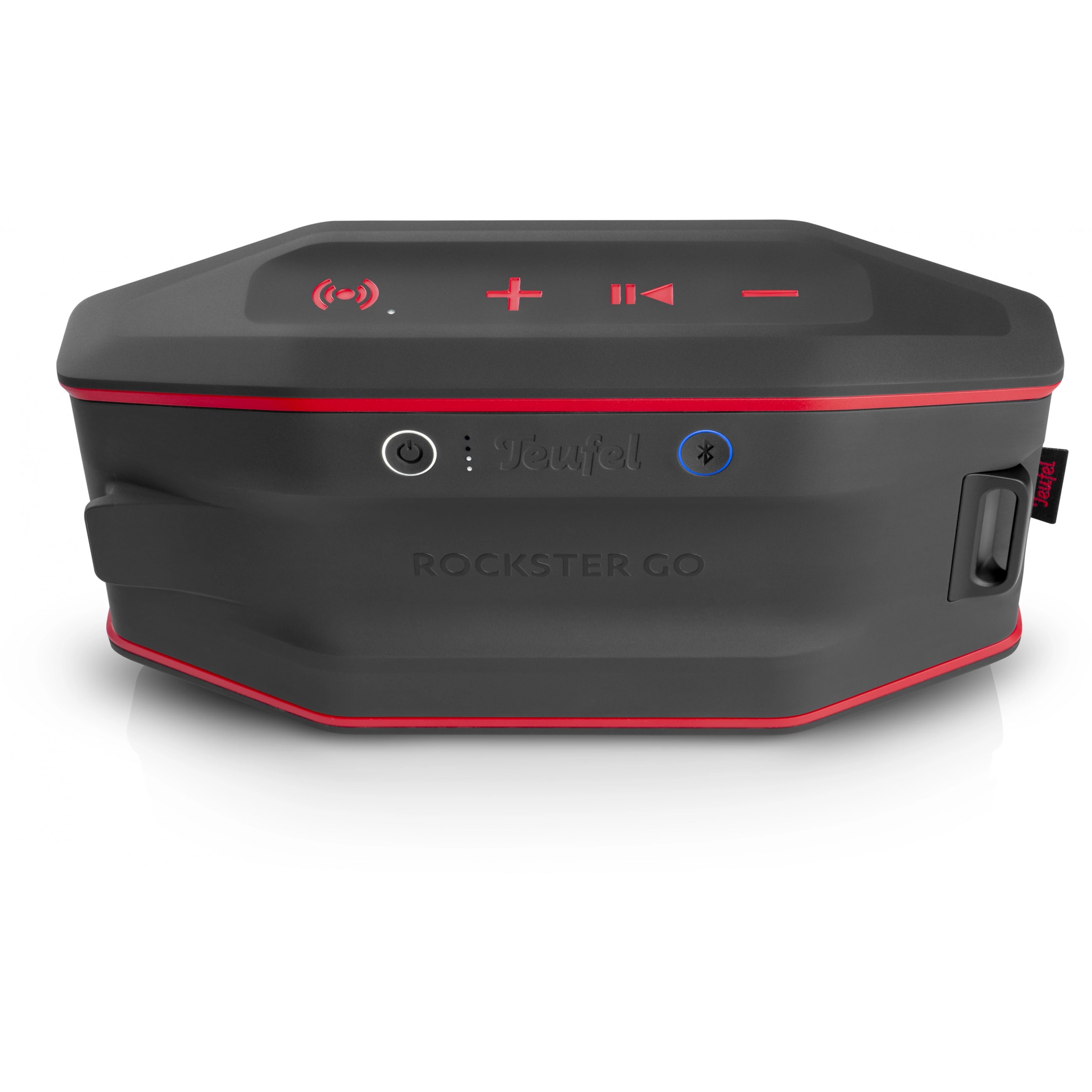 Teufel ROCKSTER GO 2 Bluetooth Speaker wireless black red