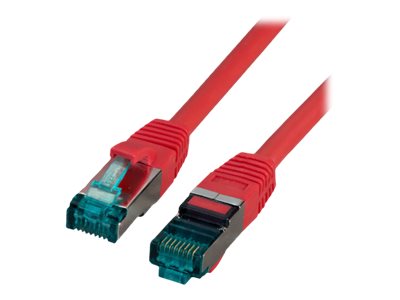 EFB RJ45 Patchkabel S/FTP, Cat.6A, LSZH, 10m, rot