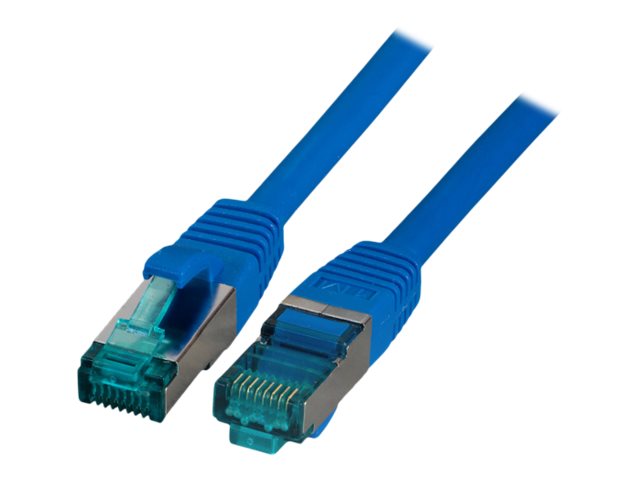 EFB RJ45 Patchkabel S/FTP, Cat.6A, LSZH, 15m, blau