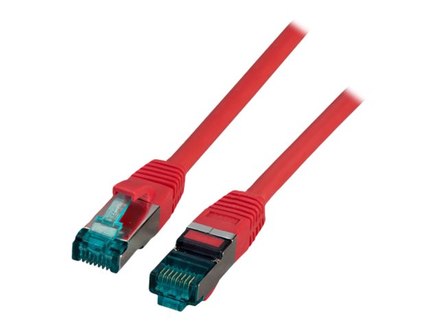 EFB RJ45 Patchkabel S/FTP, Cat.6A, LSZH, 1m, rot