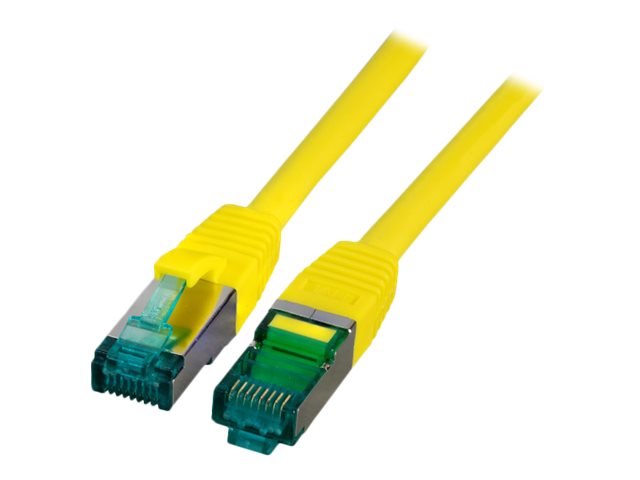 EFB RJ45 Patchkabel S/FTP, Cat.6A, LSZH, 1m, gelb