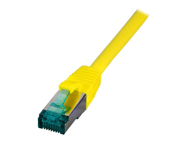 EFB RJ45 Patchkabel S/FTP, Cat.6A, LSZH, 3m, gelb