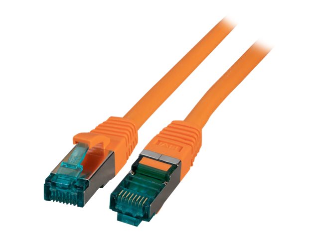 EFB RJ45 Patchkabel S/FTP, Cat.6A, LSZH, 0.15m, orange