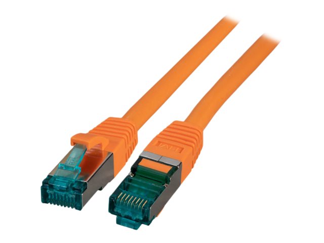 EFB RJ45 Patchkabel S/FTP, Cat.6A, LSZH, 2m, orange