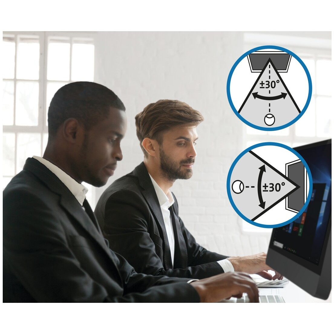 Kensington Blickschutzfilter 2-Wege remov. 13.3Laptop 16:10