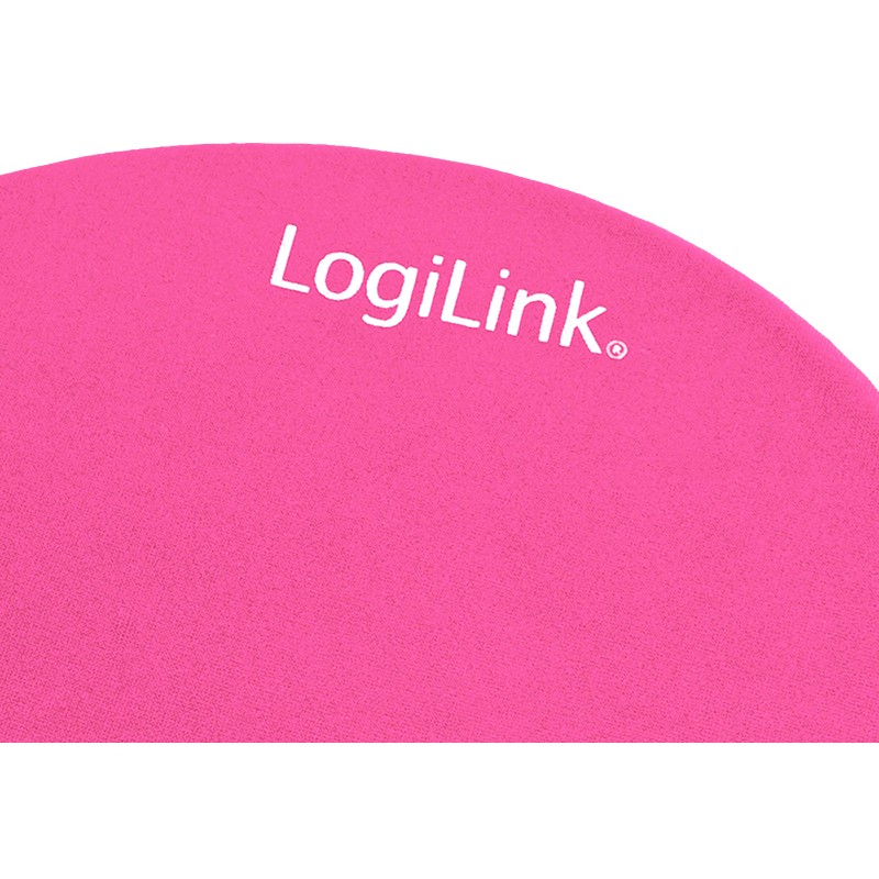 Logilink Mauspad Silcon Wrist pink