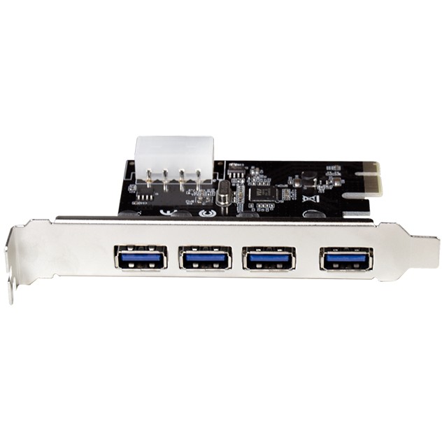 Logilink PCI Express Karte, 4x USB 3.0