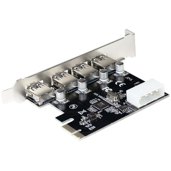 Logilink PCI Express Karte, 4x USB 3.0