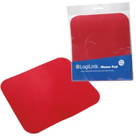 Logilink Mauspad 3x220x250mm rot