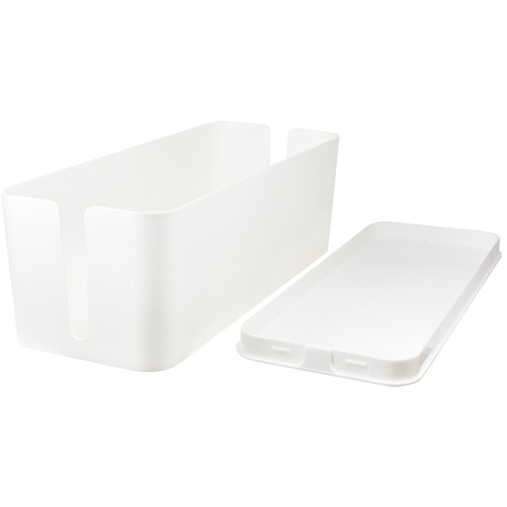 Logilink Kabelbox groß, weiß, 400x160x135mm