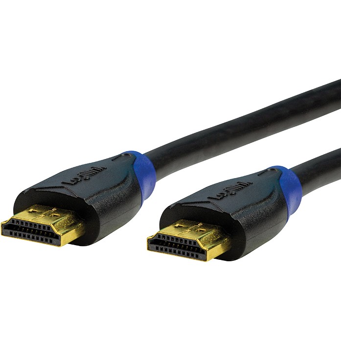 Logilink HDMI-Kabel Ethernet High Speed. 4K2K/60Hz.3.00m sw. bulk