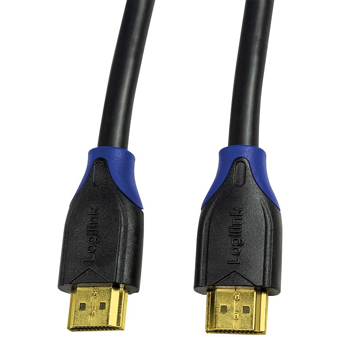 Logilink HDMI-Kabel Ethernet High Speed. 4K2K/60Hz.15.00m sw bulk