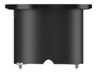 BACHMANN PIX 1x Schutzkontakt, mit Schutzkontakt und Zierringen in Weiß, Schwarz und Edelstahloptik, 2 m