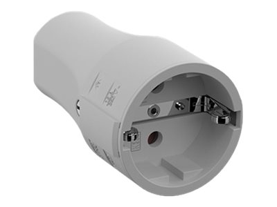 BACHMANN Schutzkontaktkupplung CEE 7/3 16A/250VAC, Montage, grau