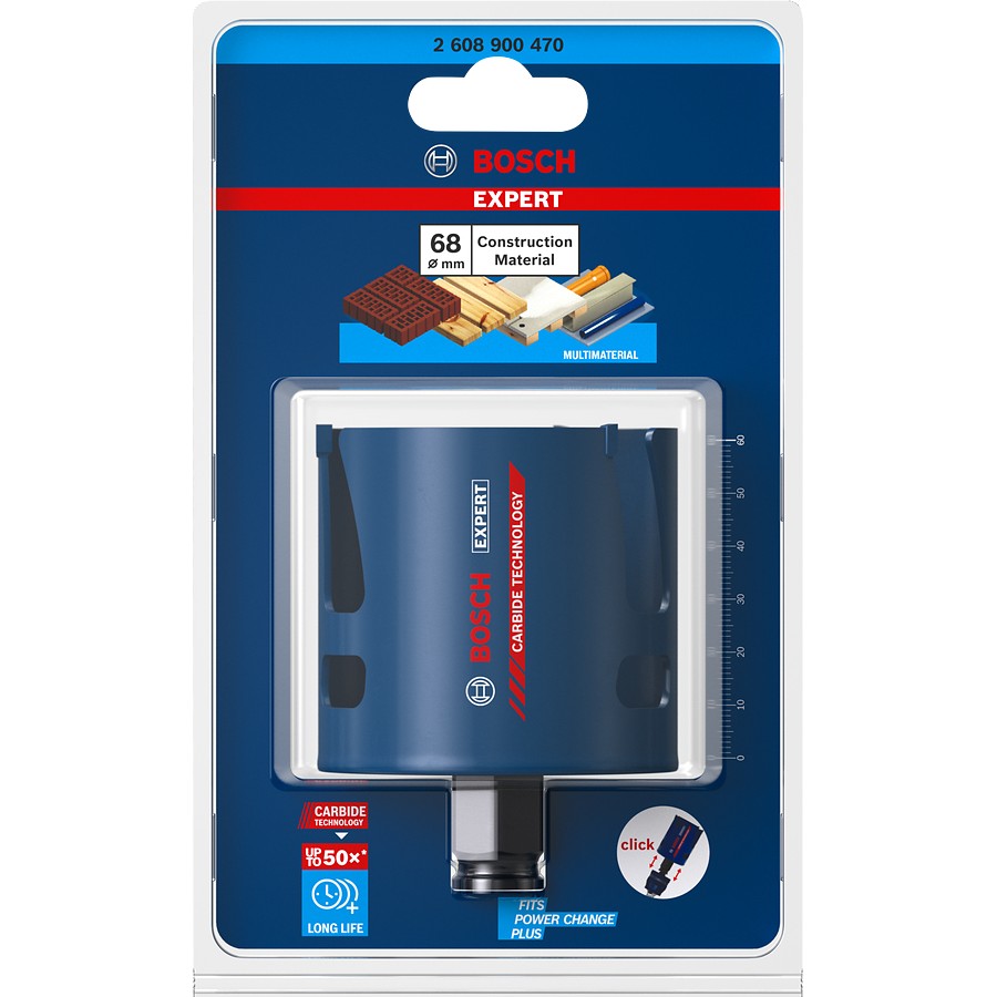 Bosch EXPERT Lochsäge 68mm 2608900470 ConstructionMaterial