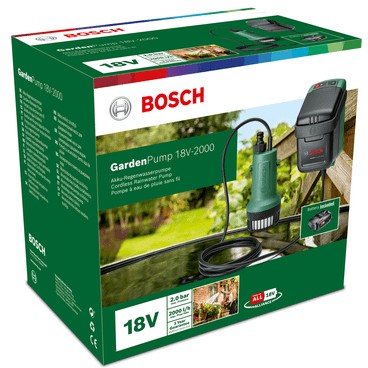 Bosch GardenPump18V-2000 (1x2.5Ah)