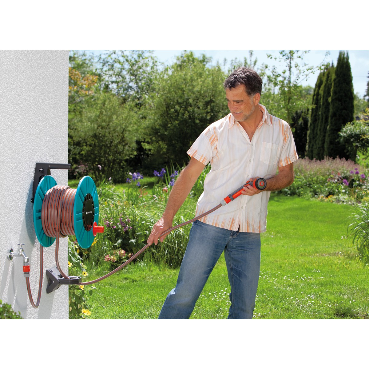 Gardena 2650-20 garden hose reel